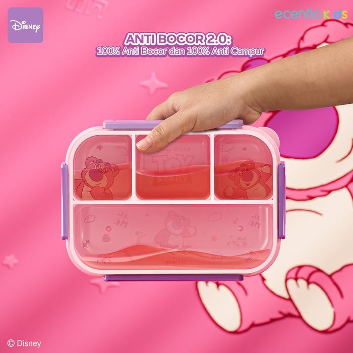 Ecentiokids Tempat Makan Anak Disney Lotso Sekolah Bpa Free Bayianti Tumpah Lunch Box Pasti Diskon