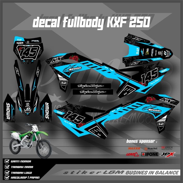 Decal Sticker Kx 250 Decal Kx 450 Decal Sticker Kxf 250 Decal Kxf 450