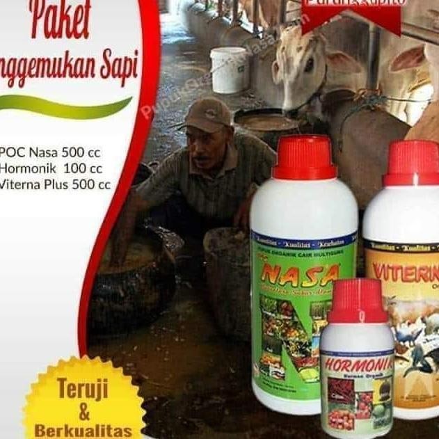 PAKET TERNAK NASA VITAMIN AYAM BROILER PENGGEMUK SAPI