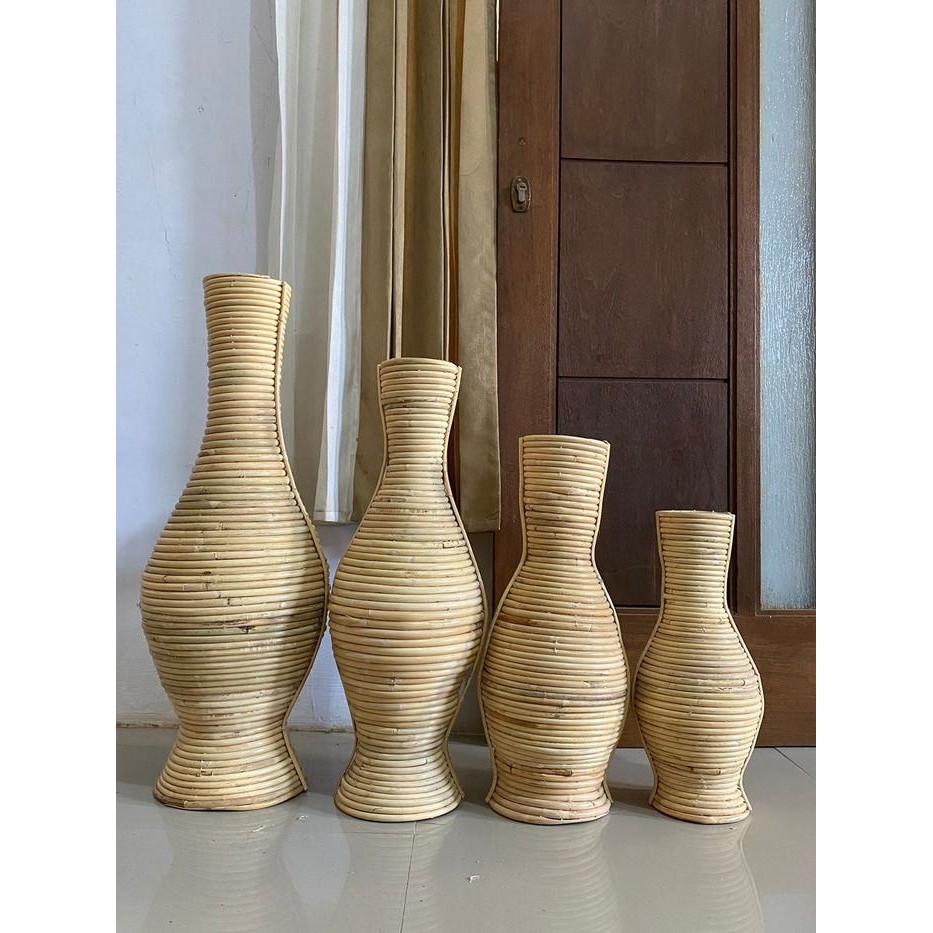 POT ROTAN/POT GUCI ROTAN/POT BUNGA KERING/VAS ROTAN/VAS BUNGA Buah Rotan