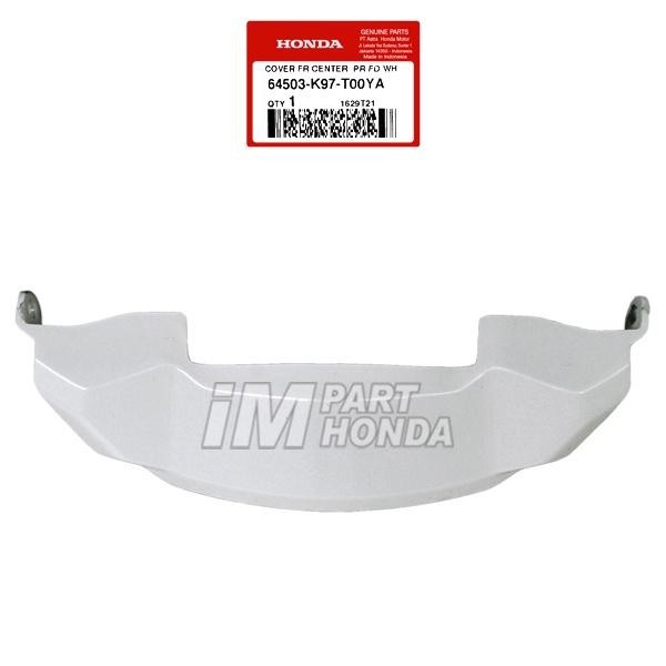 64503-K97-T00YA Cover Dagu Front Fr Center PCX 150 LED 2018 - 2020 Putih
