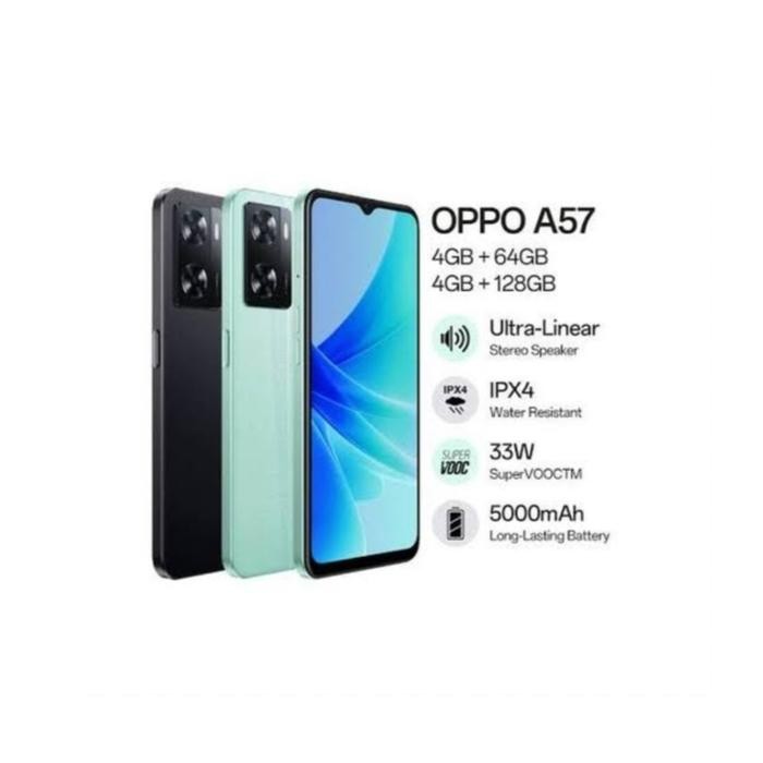 HVHP  Hp Oppo A57 4/64 Gb - Opo A 57 Ram 4Gb Rom 64Gb Garansi Resmi Oppo