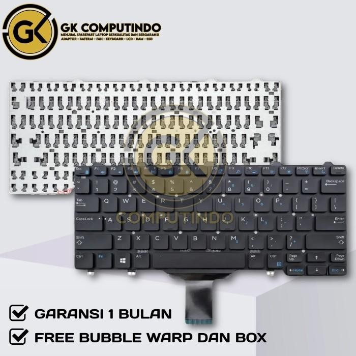 DISKON Keyboard Dell Latitude528052885289529072807290 7380 7389 7390