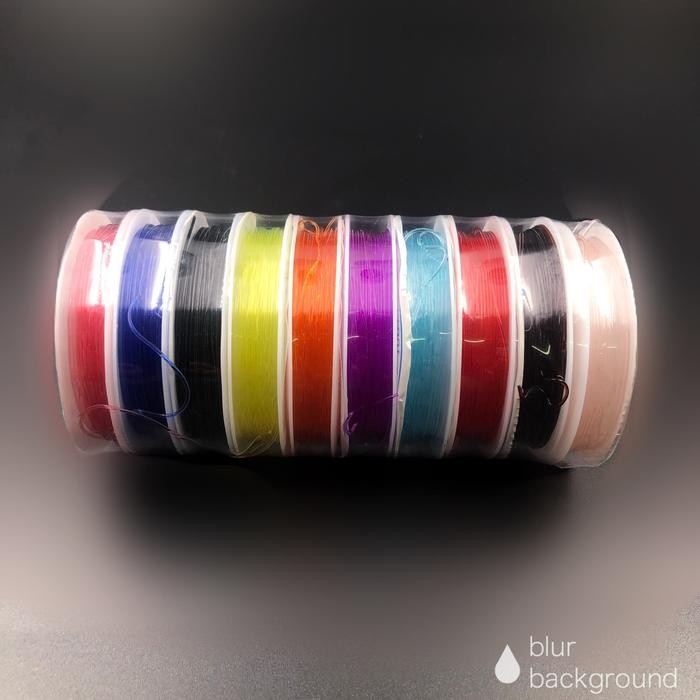 Benang karet gelang putih