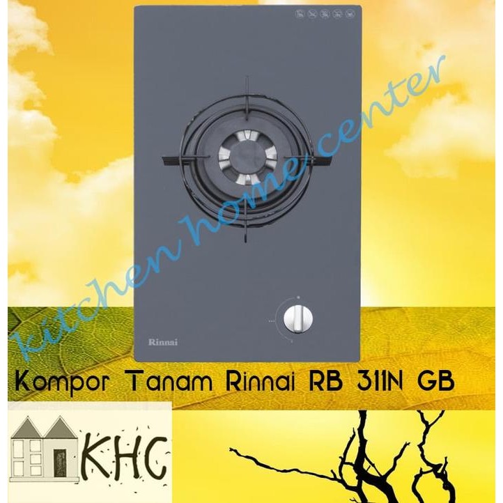 Kompor Tanam 1 Tungku Rinnai RB-311N (GB)