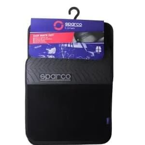 Sparco Set Karpet Mobil Pvc 4 Pcs - Hitam