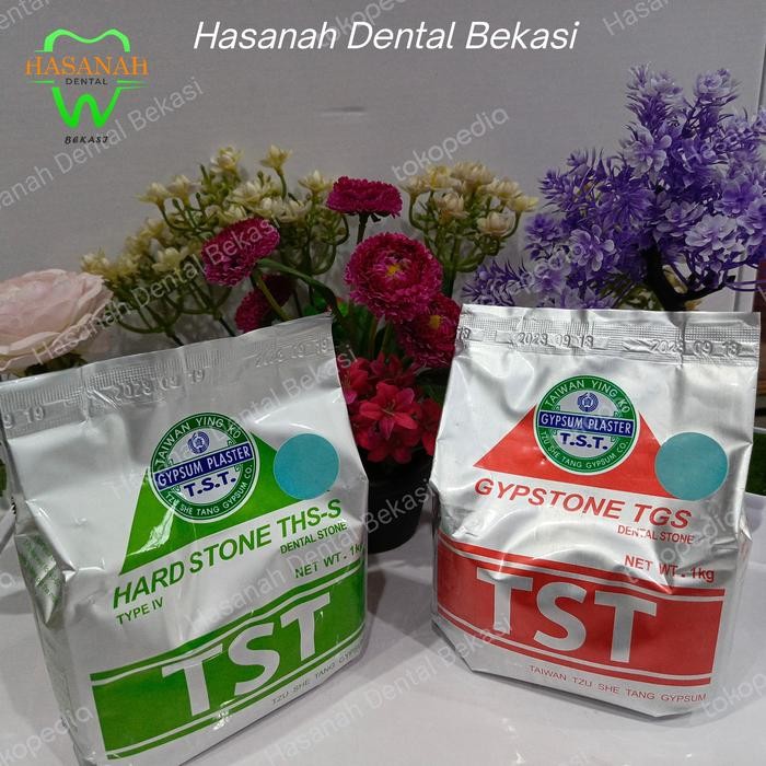 Terlaris Gipsum Stone Dental ( Bahan Cor Model Gigi ) - Gypsum TGS & THS SALE