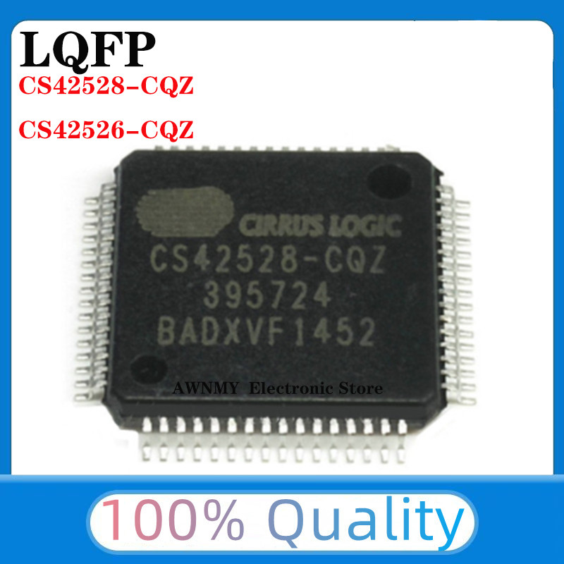 Rahmattshopp 1pcs/lot 100% New Original CS42526-CQZ CS42526CQZ CS42528-CQZ CS42528 CQZ QFP-64