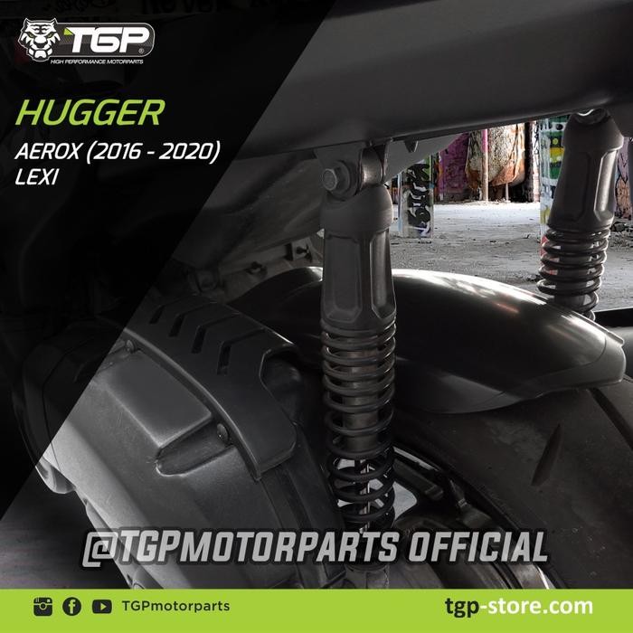Aksesoris Variasi Hugger Spakbor Kolong Yamaha Aerox Lexi