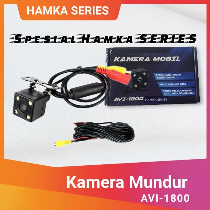 207h- Kamera Mundur Avi-1800 Hamka Series ( Spesial Edisi ) Ccd 4 Led