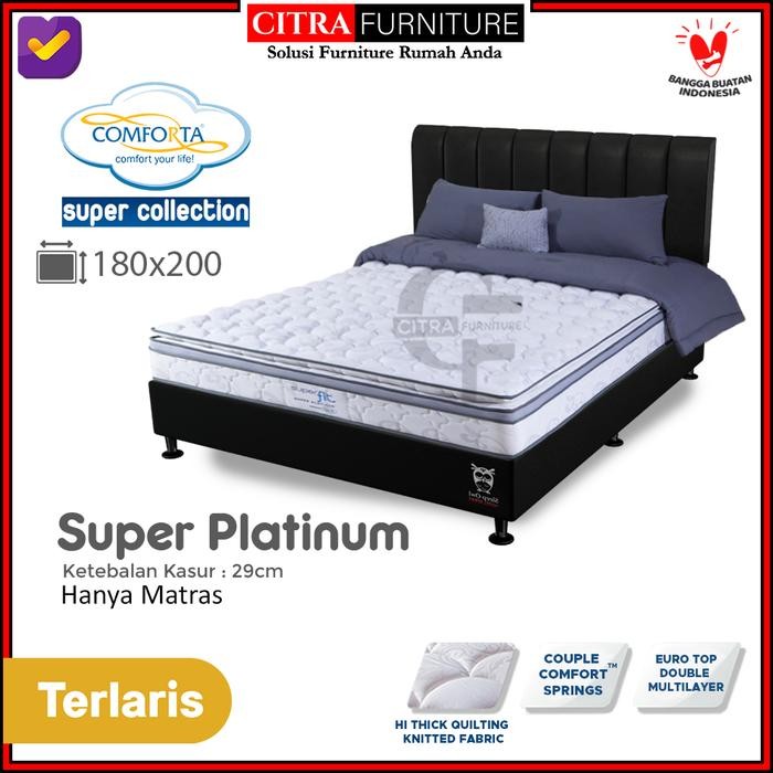 Springbed comforta super platinum 180 x 200 - hanya matras