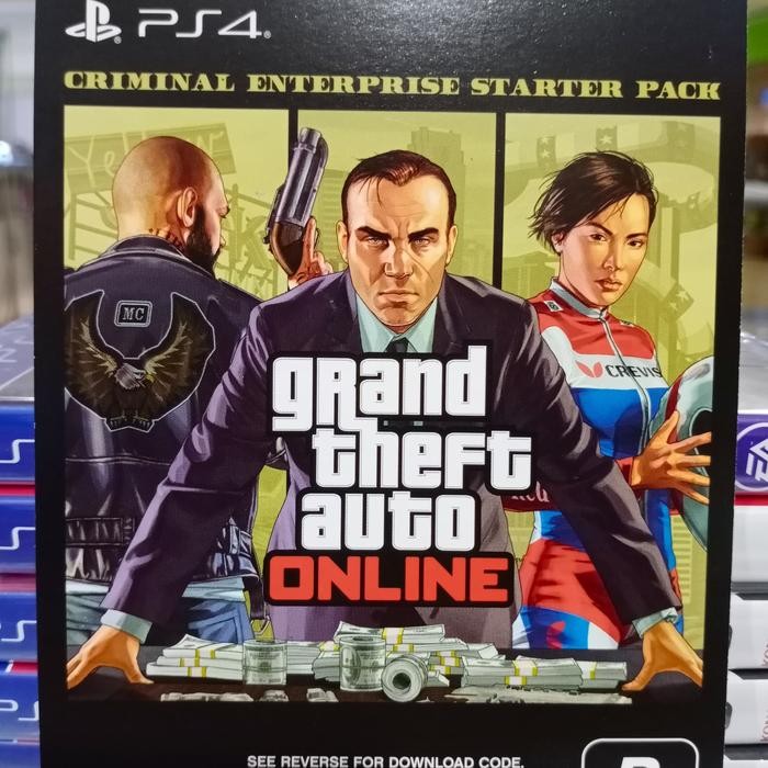 PS4 DLC Code GTA V Criminal Enterprise Starter Pack Premiun Edition