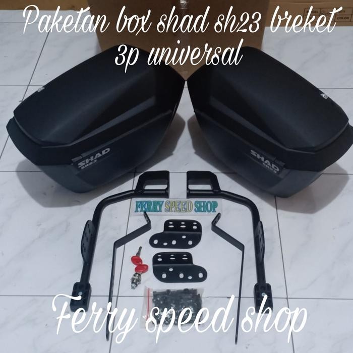Box Shad Sh 23 Side Box Sh23 + Kit Side Master Shad 3P Universal / Breket Side Box Shad 3P Universal