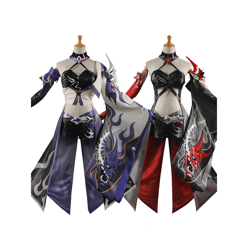 GAME HONKAI: STAR RAIL RAIDEN BOSENMORI MEI COSPLAY COSTUME UNIFORM HALLOWEEN CARNIVAL PARTY