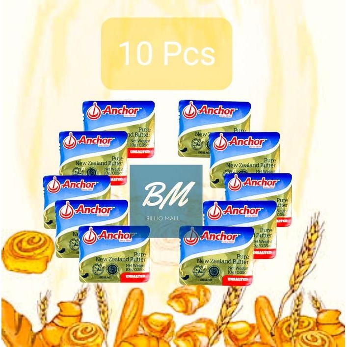 BumbuBUU- Anchor Butter Mini Dish / Mini Portion Isi 10 Pcs Mpasi (Salted Unsalted)