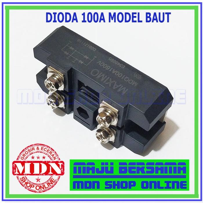 BeliBeliSale- Dioda Brigde Kipro 100A 1600V Baut Maximo Original