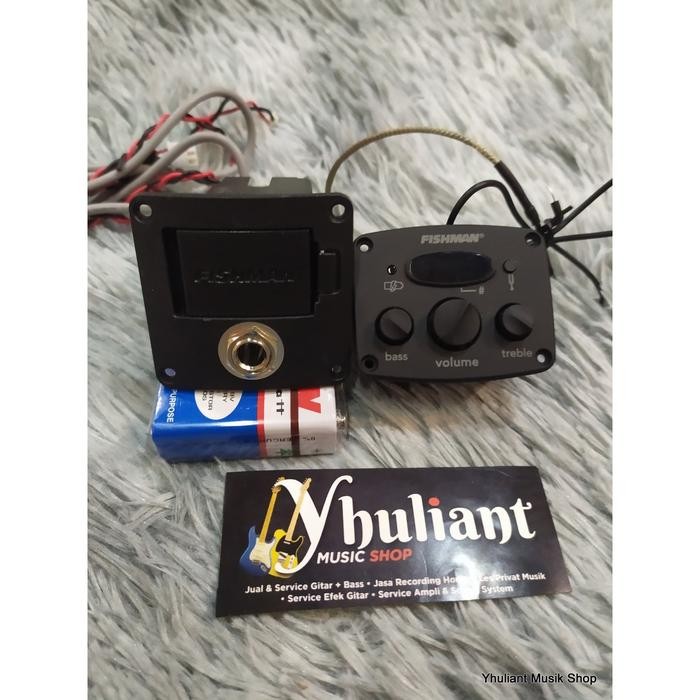 Preamp Fishman Isys Mini ada Tunernya
