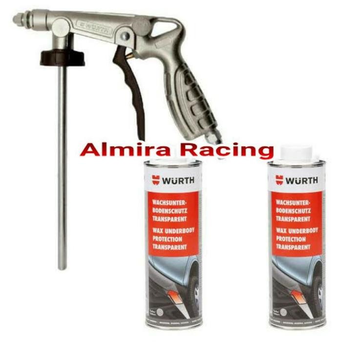 Wurth Paket Spray Gun Gravel Throw Underbody Protection Anti Karat
