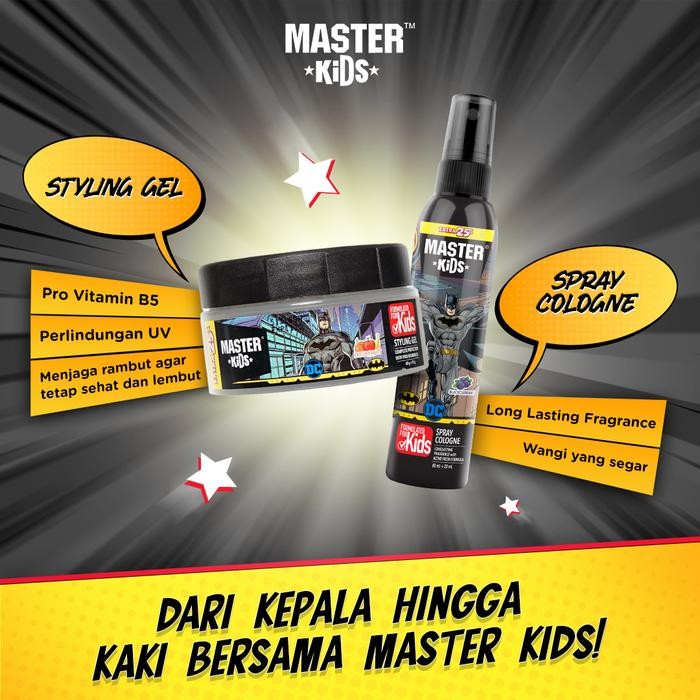 ZiZa- Master Kids Spray Cologne Ben 10 Botol 100Ml
