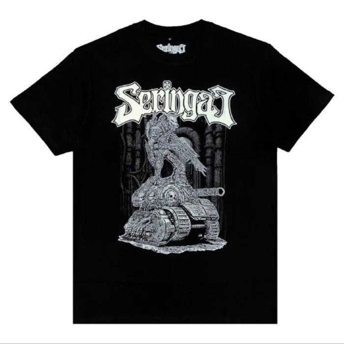 Tshirt SERINGAI X JAGER - WOLFTANK new