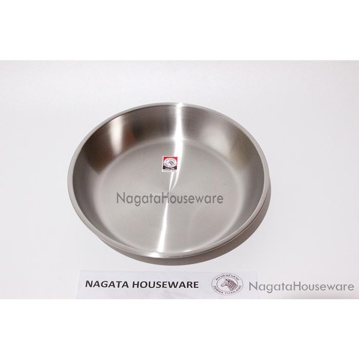 Piring Stainless / Piring Zebra / Piring Stenlis Deep Tray Zebra 119025 Best Seller