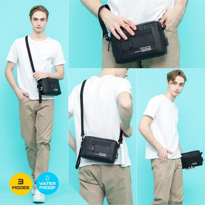 CLUTCH BAG KEPLER POUCH PRIA WANITA HAND BAG WATERPROOF - MR MADS