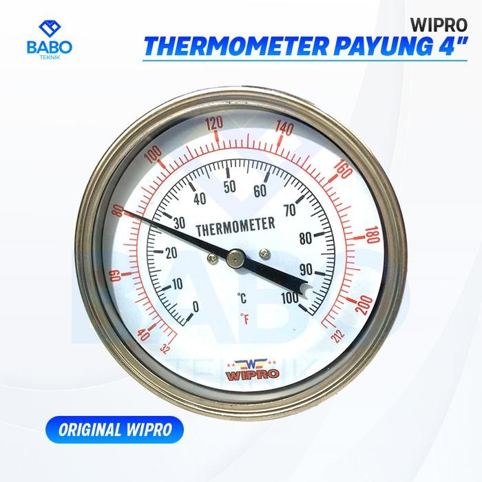 WIPRO Thermometer Payung 4 inch / Thermometer Bimetal Payung
