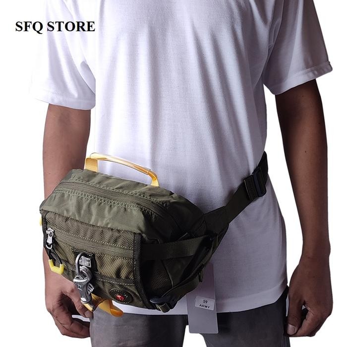Tas Selempang Tough Warrior/ Tas Pinggang Original Tough Army