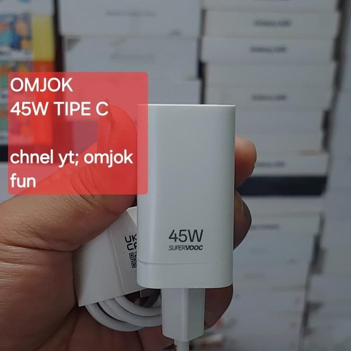 Charger Realme c75 / 13 pro 5g , 45W original copotan fast
