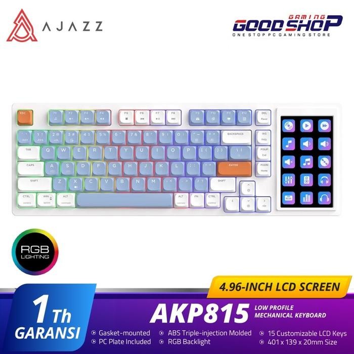 AJAZZ AKP815 / AKP 815 75% Gasket-mounted Low-profile Mechanical Keyboard