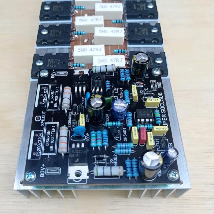 Amplifier Socl 506 Modif Sublow 5Set Siap Pakai Bass Pasti Promo