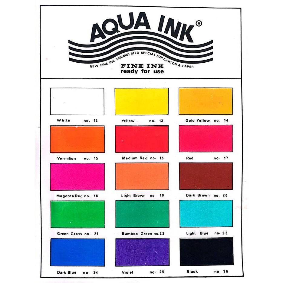 ProsesCPT- Cat Sablon Kardus, Kertas & Styrofoam Aqua Ink - 1 Kg - Warna Black