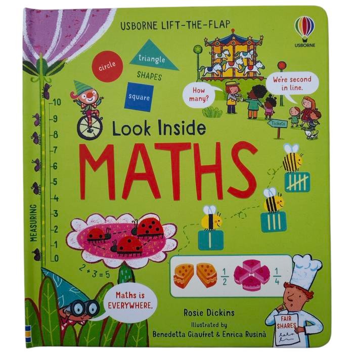 Look Inside Maths Usborne English Book