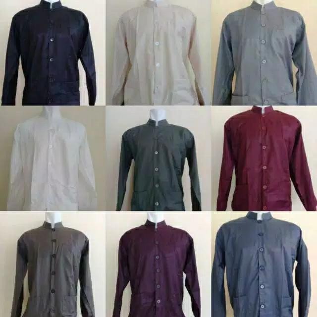 SALE Baju koko polos elegant / baju takwa / Baju koko pria / Baju koko dewa