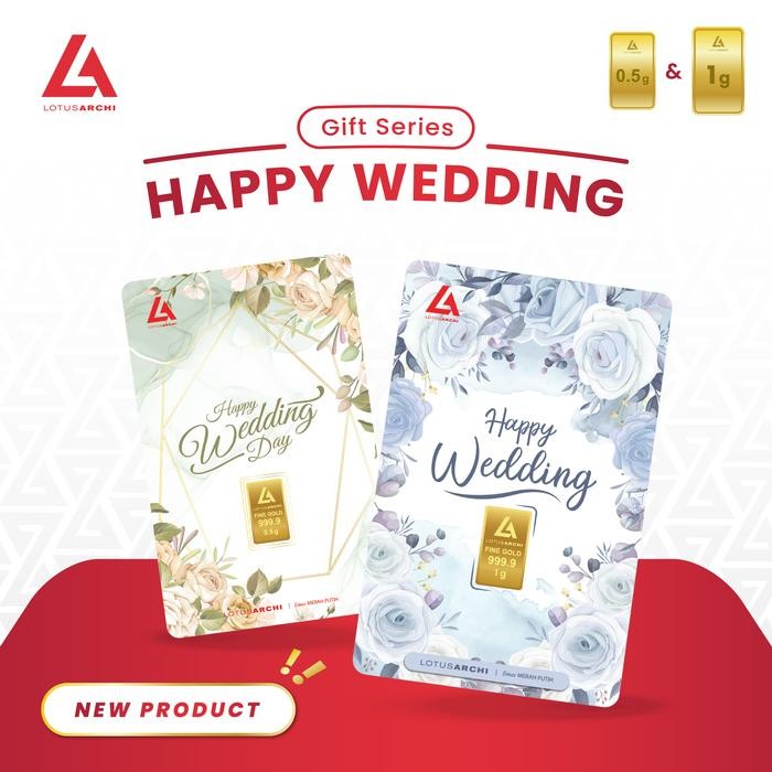 Lotus Archi Gift Series Happy Wedding Edition