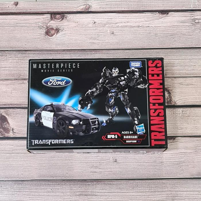 HOT SALE BARRICADE TRANSFORMERS MASTERPIECE MOVIE MPM-5 HASBRO TAKARA TOMY ORI TERMURAH