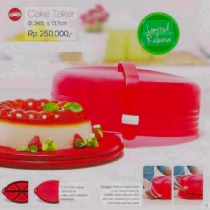 Cake Taker Tupperware Tempat Kue