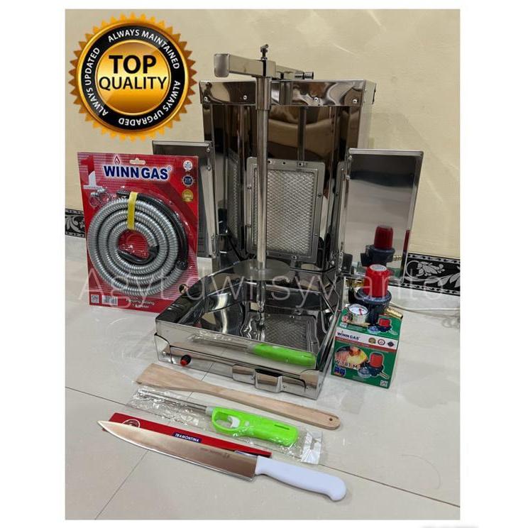 (PROMO) BURNER KEBAB OTOMATIS UKURAN 2KG MESIN KEBAB 2 KG KOMPOR KEBAB OTOMATIS 2 KG