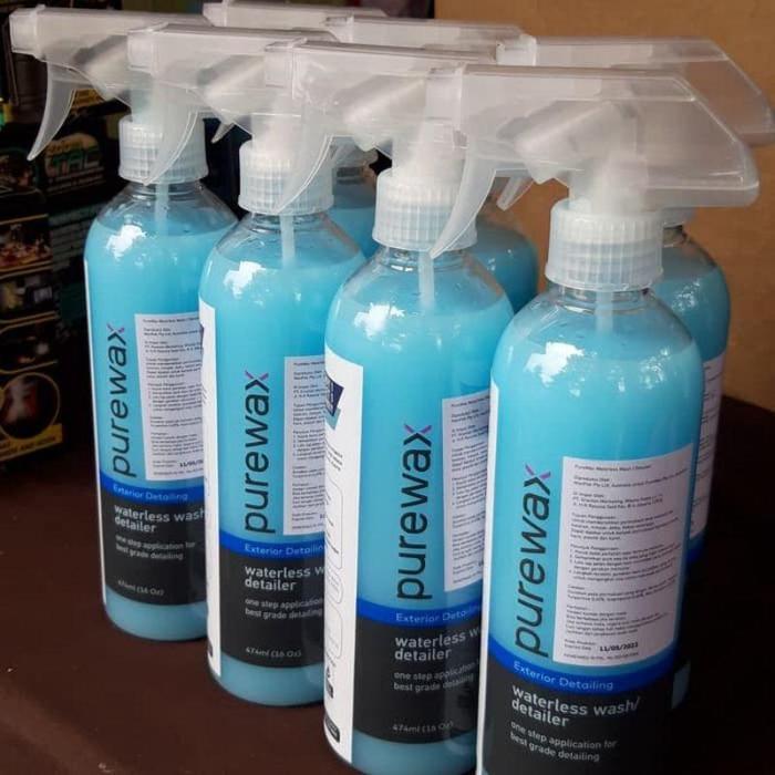 Purewax Waterless Pembersih Mobil Interior Eksterior 474 Ml Promo  Terbaruu