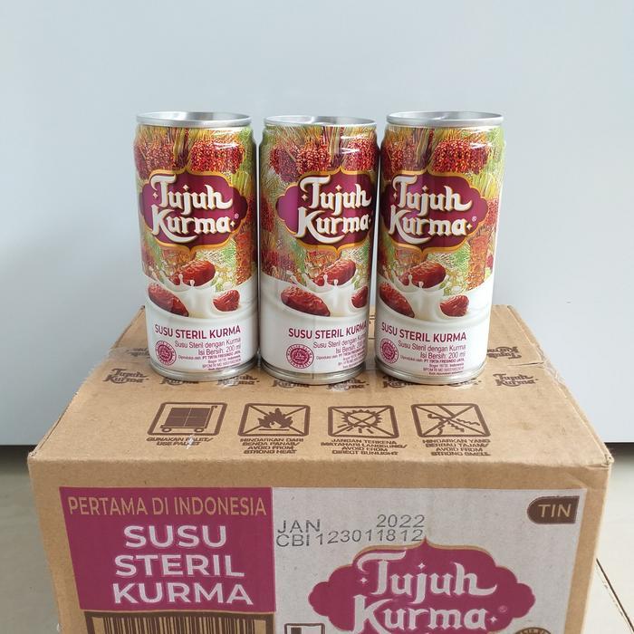 Susu Steril Tujuh Kurma 1 Dus Terlaris