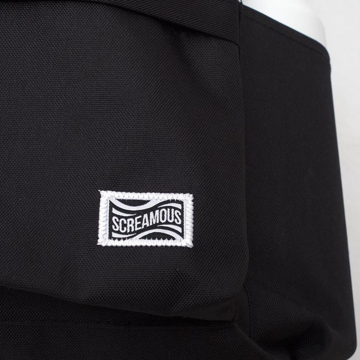 Screamous Tas Backpack BREZY BLACK
