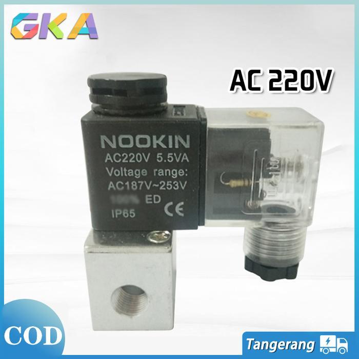 Selenoid Valve Otomatis Kompresor-Katup Solenoid Pneumatik