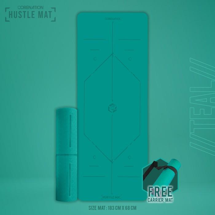Corenation Matras Yoga Hustle Mat Yoga Mat Lux Matras Olahraga Senam