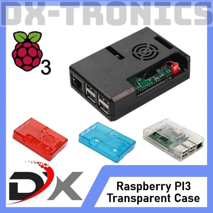 CLEAR CASE RASPBERRY PI 3 MODEL B PI3