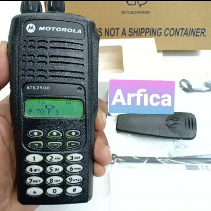 HT MOTOROLA ATS2500 UHF 800-870MHZ - MOTOROLA ATS 2500 UHF FULLSET WALKIE TALKIE