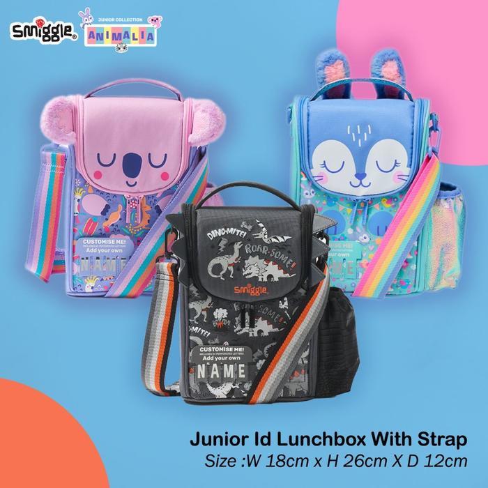 Lunchbag Smiggle Tas Bekal Makan Anak Sekolah Koala Animal Bunny Dino