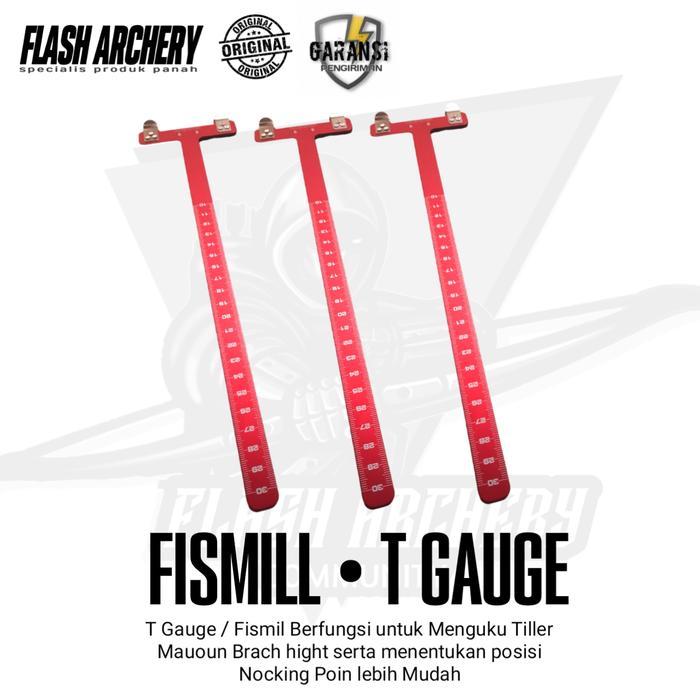 Fismil / T Gauge / T Scale / Fismil Bow / Boe T Square Import Original