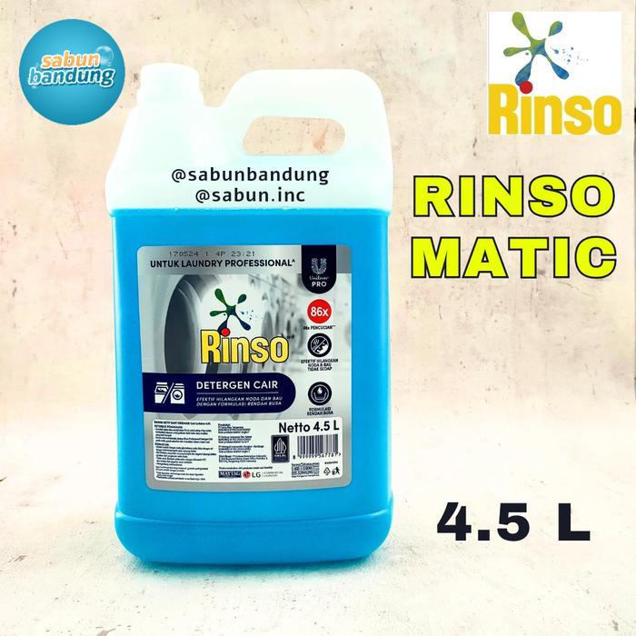 Promo Rinso Matic Professional Detergent Cair Liquid Bandung Original