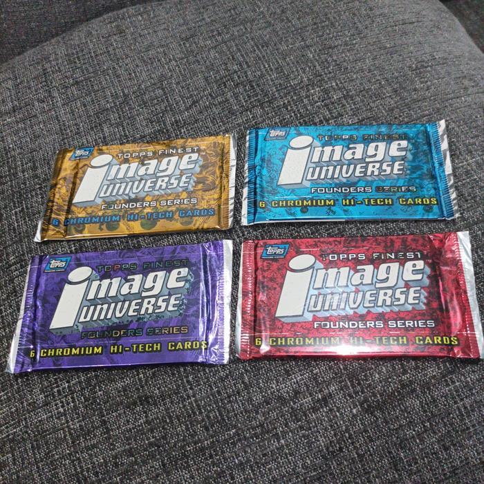 Topps finest image universe chromium card sealed pack (1 pack)