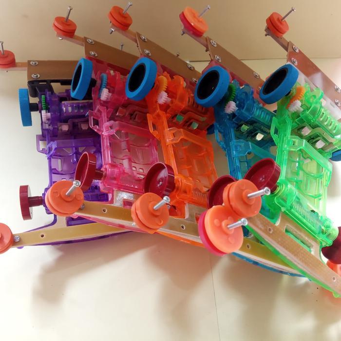 TAMIYA SLOOP CHASSIS SUPER 1 TRANSPARAN